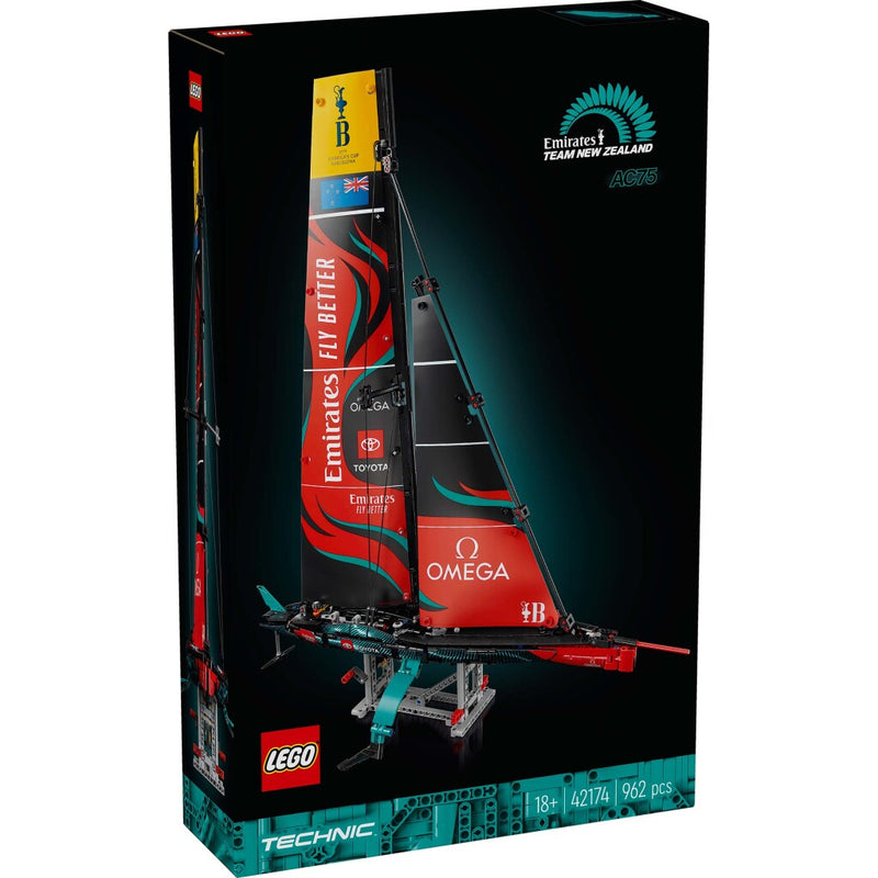 Laad de afbeelding in de Gallery-viewer, Lego Technic 42174 Team New Zeeland Ac75 Jacht
