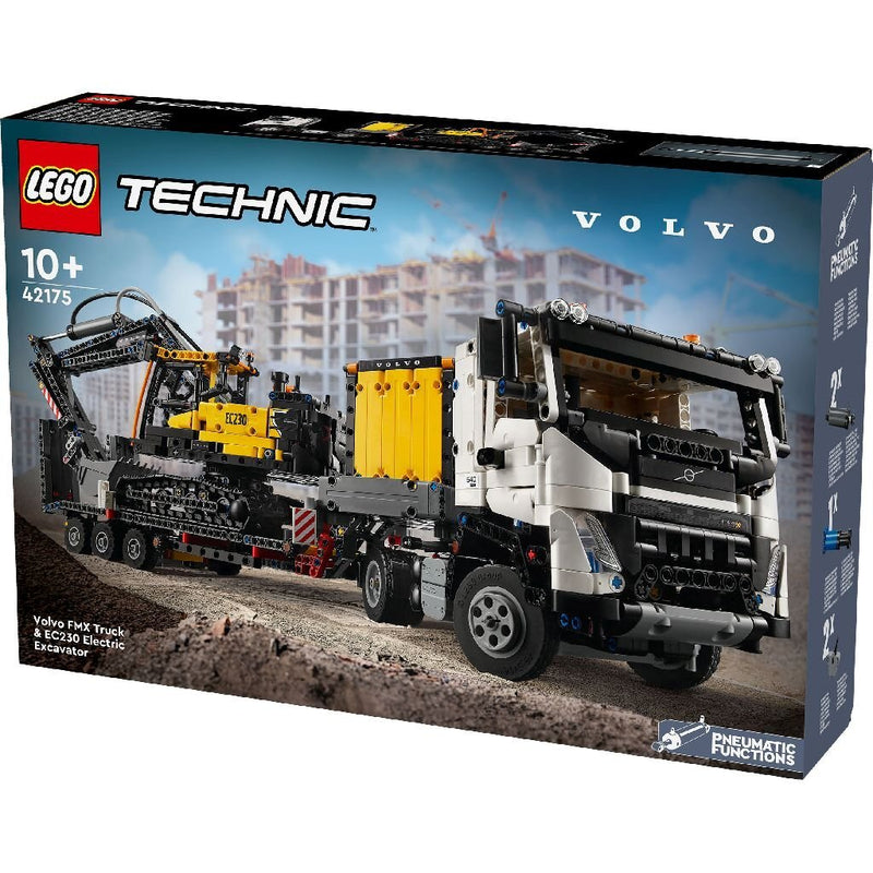 Laad de afbeelding in de Gallery-viewer, Lego Technic 42175 Volvo Fmx Truck &Amp; Ec230 Electrische Graafmachine
