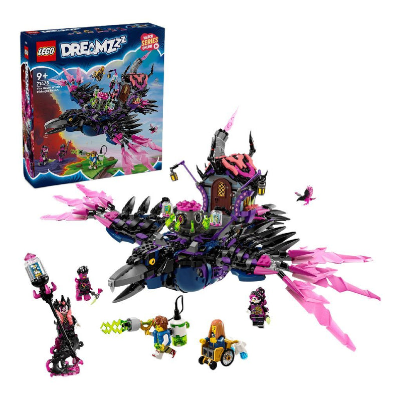 Laad de afbeelding in de Gallery-viewer, Lego Dreamzzz 71478 Never Witch&#039;S Midnight Raven
