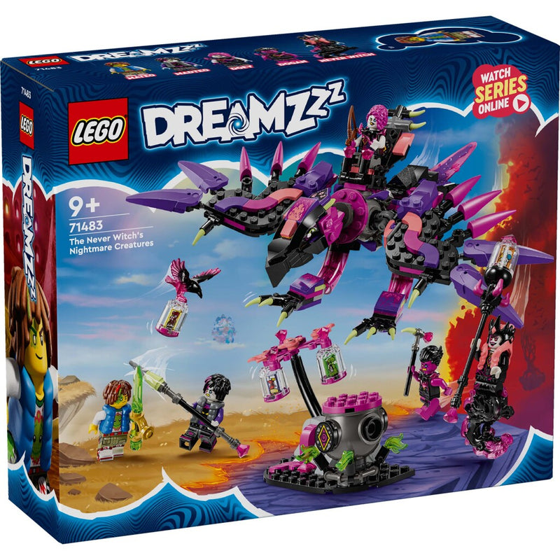 Laad de afbeelding in de Gallery-viewer, Lego Dreamzzz 71483 De Nachtmerriewezen Neder Heks
