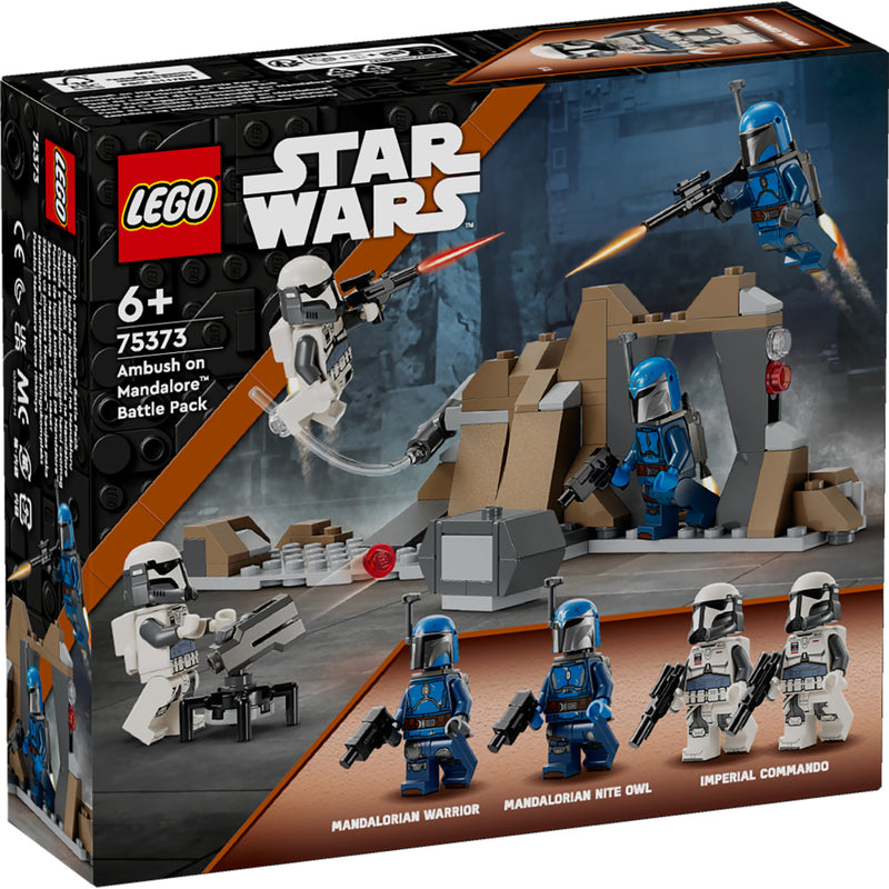 Laad de afbeelding in de Gallery-viewer, Lego 75373 Star Wars Hinderlaag Mandalore Pack
