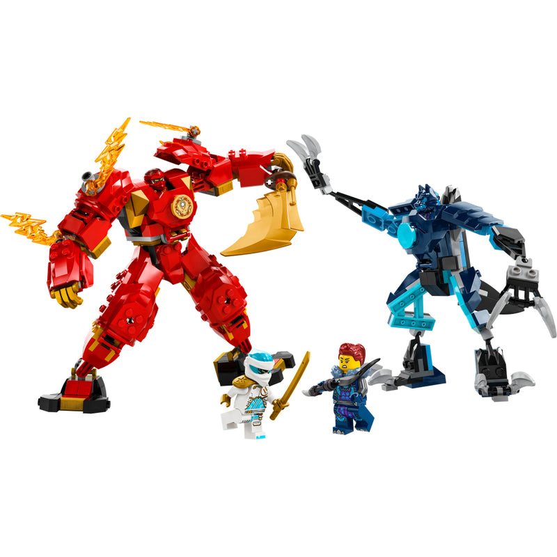 Laad de afbeelding in de Gallery-viewer, Lego Ninjago 71808 Kais Elementaire Vuurmecha
