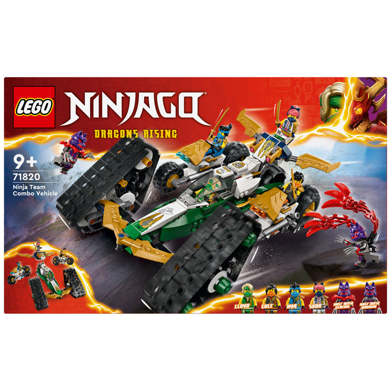 Laad de afbeelding in de Gallery-viewer, Lego 71820 Ninjago Ninjateam Combivoertuig
