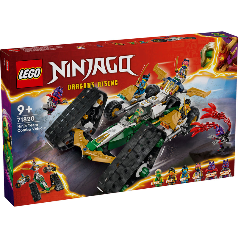 Laad de afbeelding in de Gallery-viewer, Lego 71820 Ninjago Ninjateam Combivoertuig
