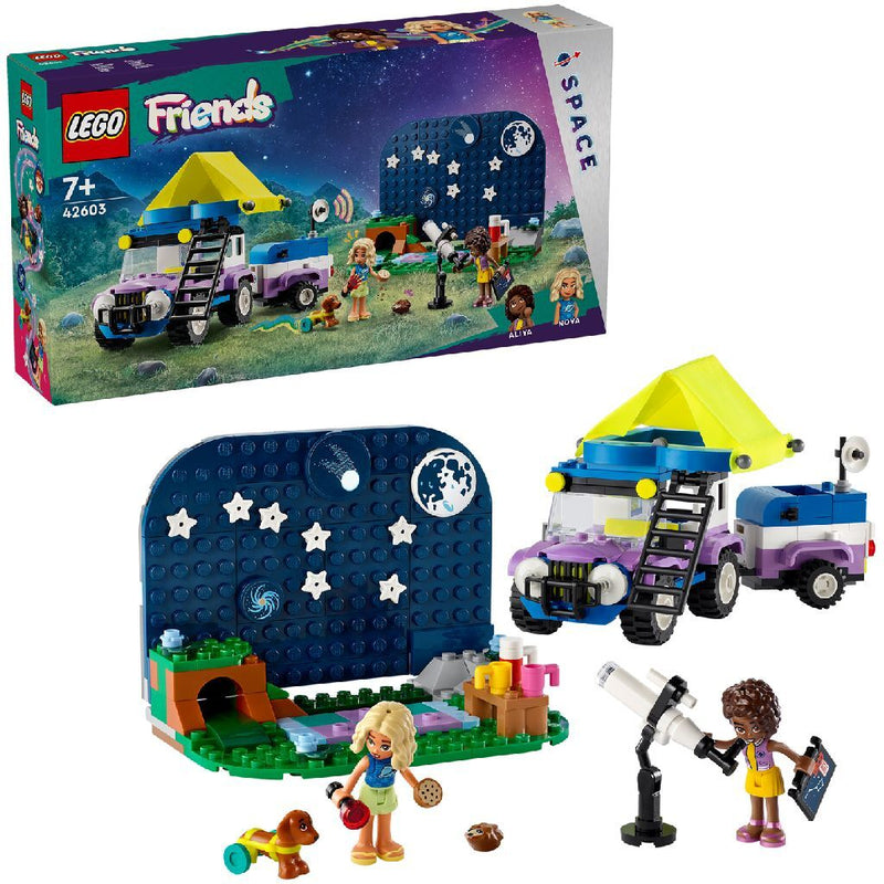 Laad de afbeelding in de Gallery-viewer, Lego Friends 42603 Astronomisch Kampeervoertuig
