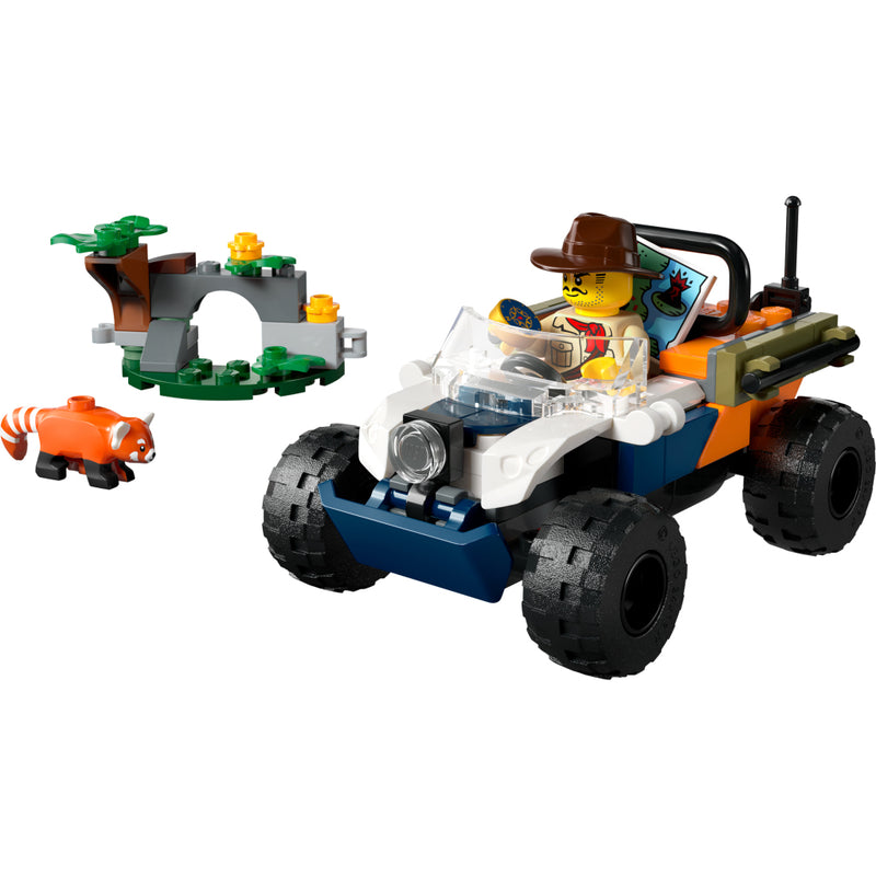 Laad de afbeelding in de Gallery-viewer, Lego 60424 City Exploration Jungle Atv Rode Panda
