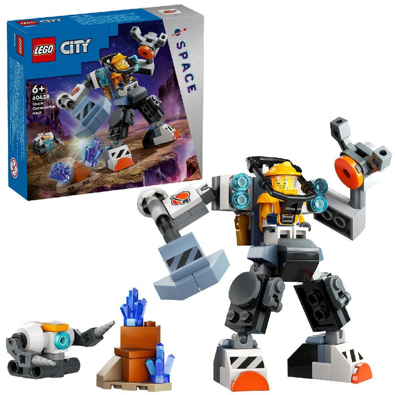 Laad de afbeelding in de Gallery-viewer, Lego City 60428 Space Ruimtebouwmecha
