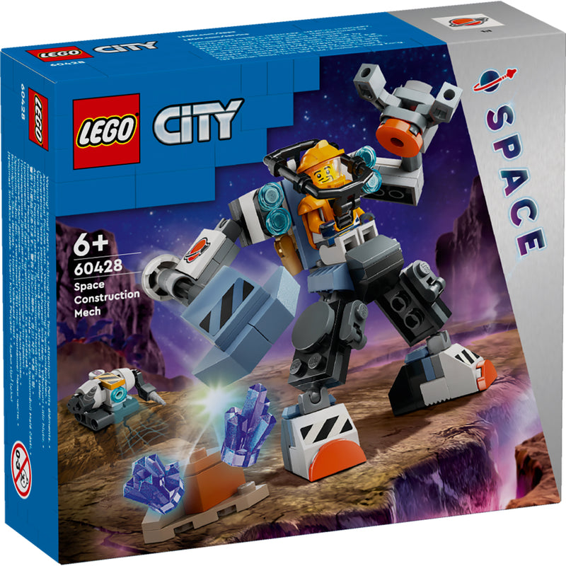 Laad de afbeelding in de Gallery-viewer, Lego City 60428 Space Ruimtebouwmecha
