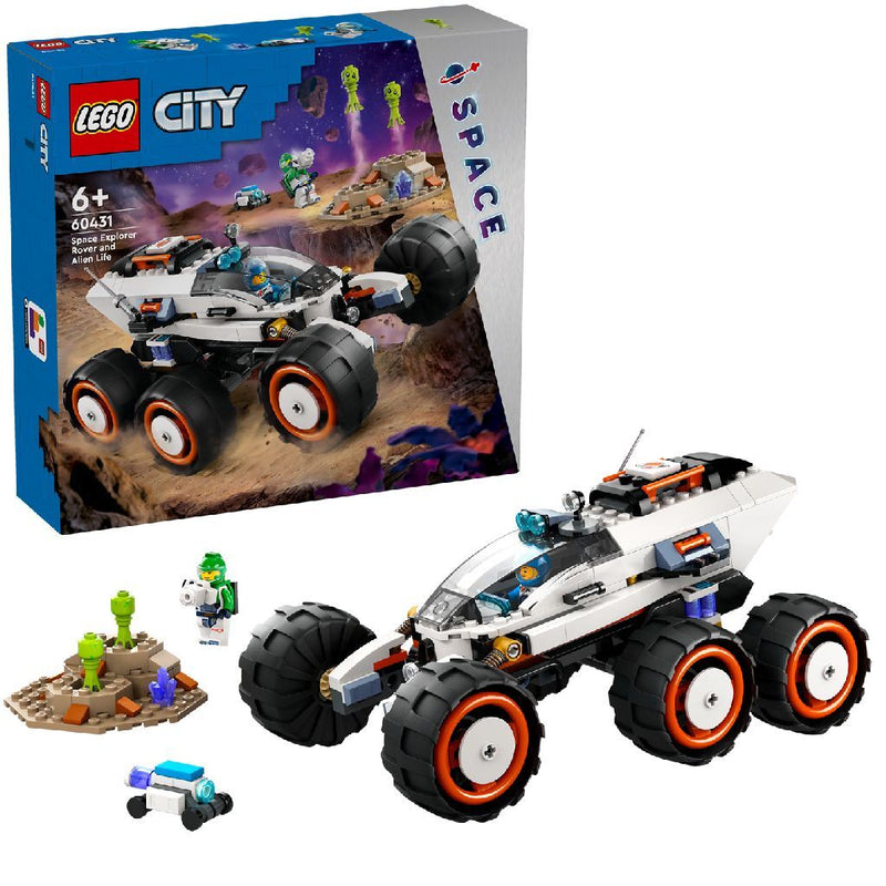 Laad de afbeelding in de Gallery-viewer, Lego City 60431 Space Ruimteverkenner En Buitenaards Leven
