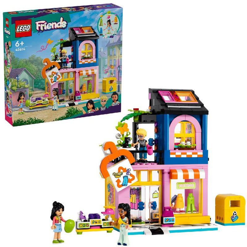 Laad de afbeelding in de Gallery-viewer, Lego Friends 42614 Vintage Kledingwinkel
