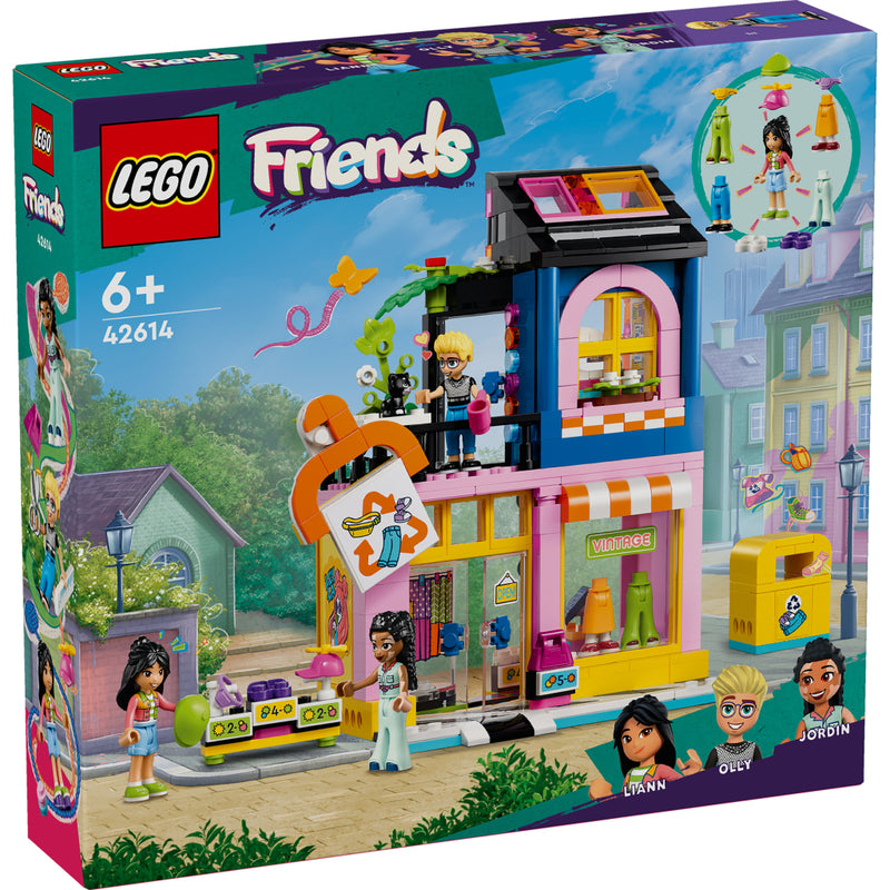 Laad de afbeelding in de Gallery-viewer, Lego Friends 42614 Vintage Kledingwinkel
