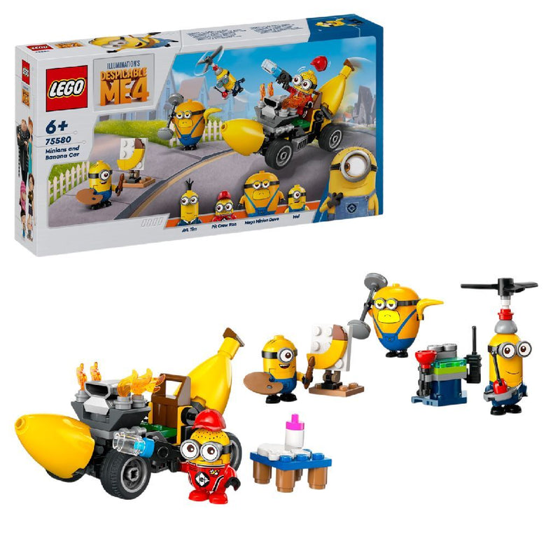 Laad de afbeelding in de Gallery-viewer, Lego Minions 75580 Minions En Bananenauto
