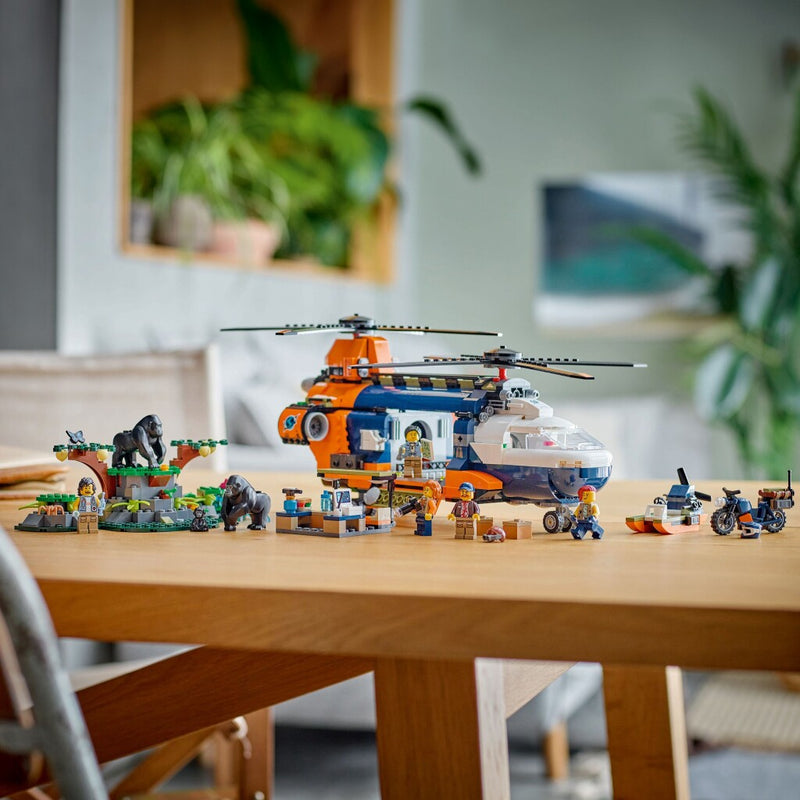 Laad de afbeelding in de Gallery-viewer, Lego 60437 City Exploration Jungle Helikopter
