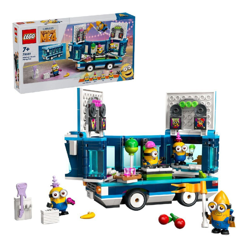 Laad de afbeelding in de Gallery-viewer, Lego Minions 75581 Muzikale Feestbus Van Minions
