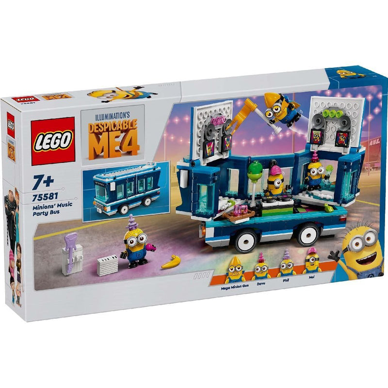 Laad de afbeelding in de Gallery-viewer, Lego Minions 75581 Muzikale Feestbus Van Minions
