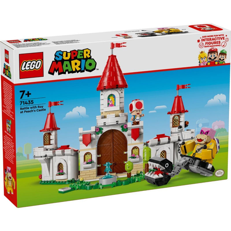 Laad de afbeelding in de Gallery-viewer, Lego Super Mario 71435 Gevecht Met Roy Bij Peach&#039; Kasteel
