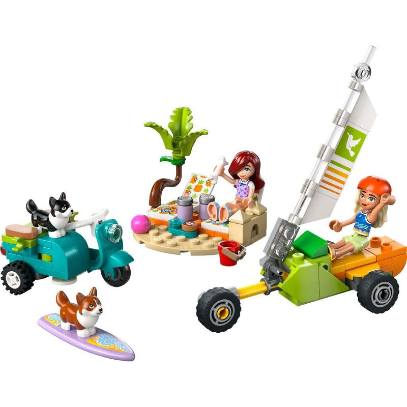Laad de afbeelding in de Gallery-viewer, Lego Friends 42641 Surf- En Scooterplezier Met De Honden
