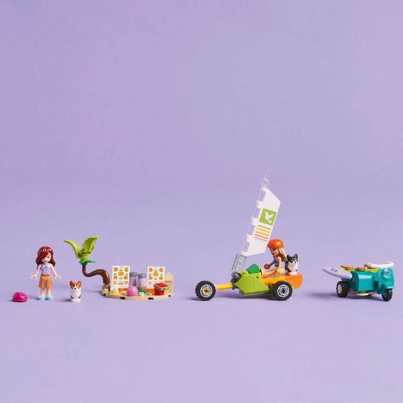 Laad de afbeelding in de Gallery-viewer, Lego Friends 42641 Surf- En Scooterplezier Met De Honden
