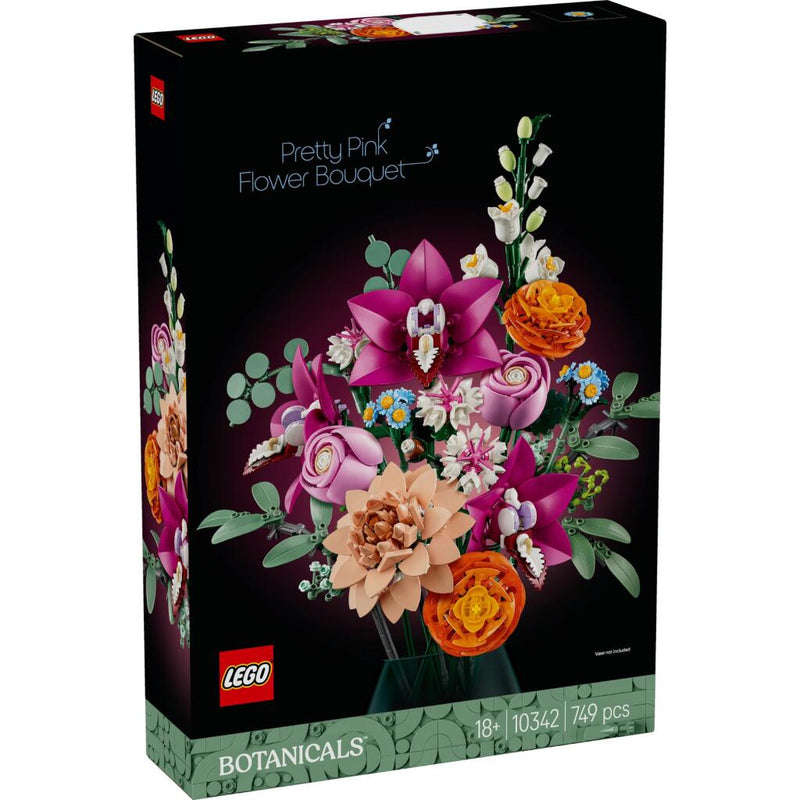 Laad de afbeelding in de Gallery-viewer, Lego Botanicals 10342 Roze Boeket
