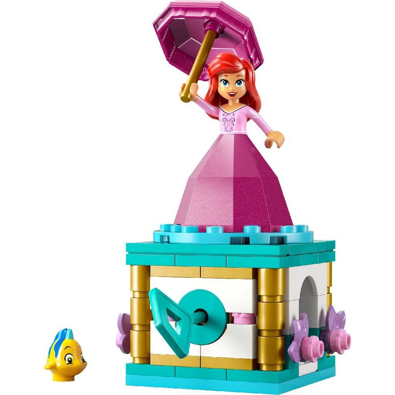Laad de afbeelding in de Gallery-viewer, Lego Disney Princess 43259 Draaiende Ari&Euml;L

