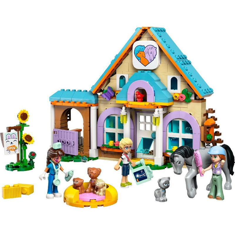 Laad de afbeelding in de Gallery-viewer, Lego Friends 42651 Dierenkliniek Voor Paarden En Huisdieren
