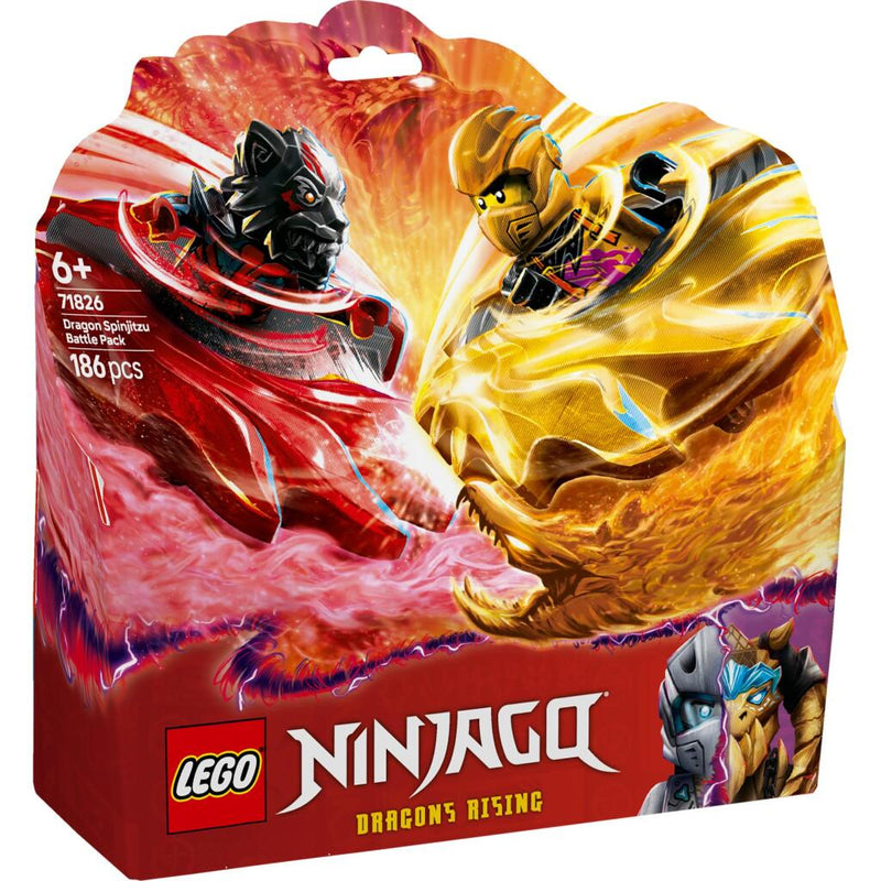 Laad de afbeelding in de Gallery-viewer, Lego Ninjago 71826 Spinjitzu Drakenstrijdpakket
