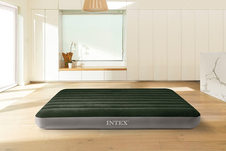 Laad de afbeelding in de Gallery-viewer, Intex Downy Luchtbed - Tweepersoons
