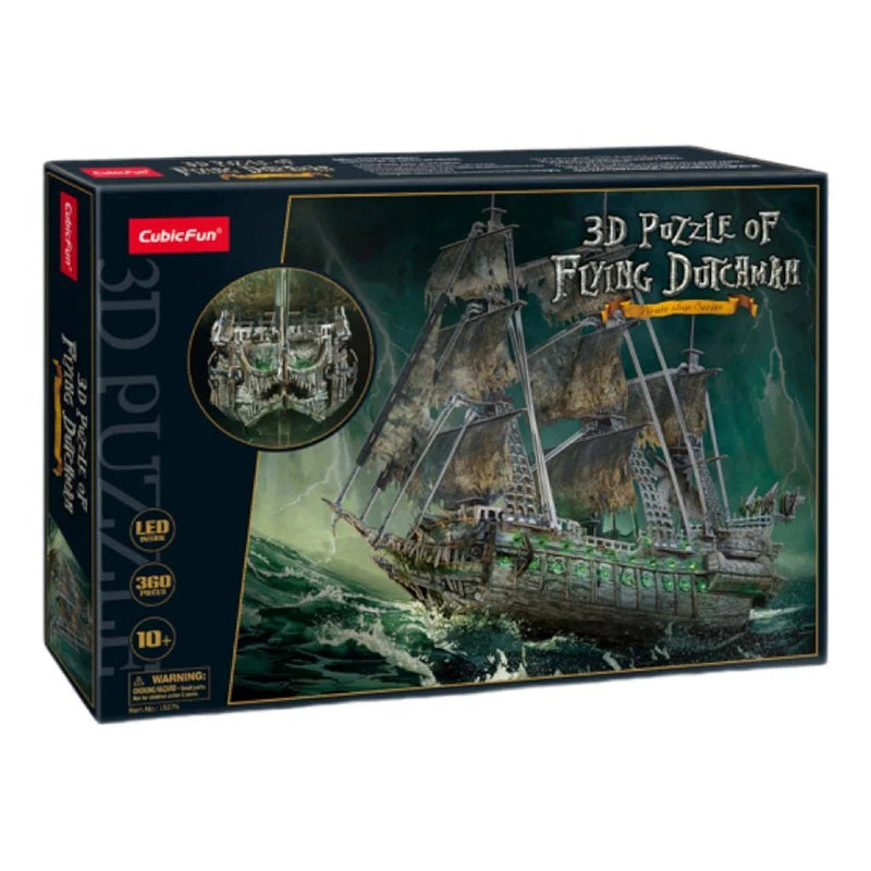 Laad de afbeelding in de Gallery-viewer, Cubic Fun 3D Puzzel Flying Dutchman + Licht 360 Stukjes
