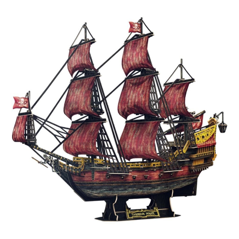 Laad de afbeelding in de Gallery-viewer, Cubic Fun 3D Puzzel Queen Anne Revenge 391 Stukjes
