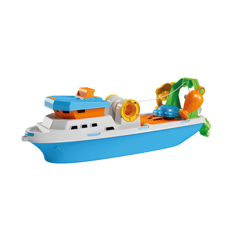 Laad de afbeelding in de Gallery-viewer, Basic Vissersboot + 3 Vormpjes 40 Cm
