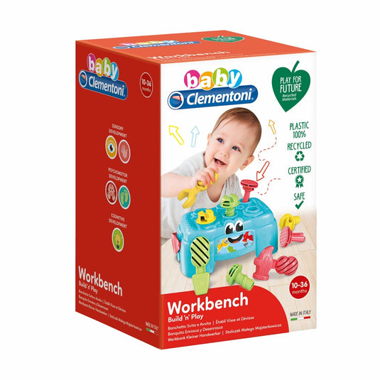 Clementoni Baby Werkbank 9-Delig