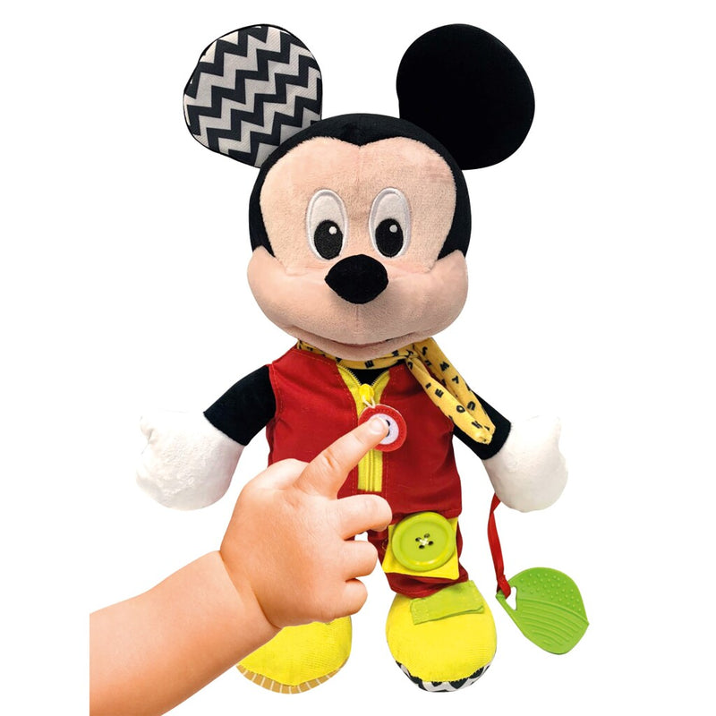 Laad de afbeelding in de Gallery-viewer, Clementoni Baby Disney Mickey Mouse Dress Up Knuffel
