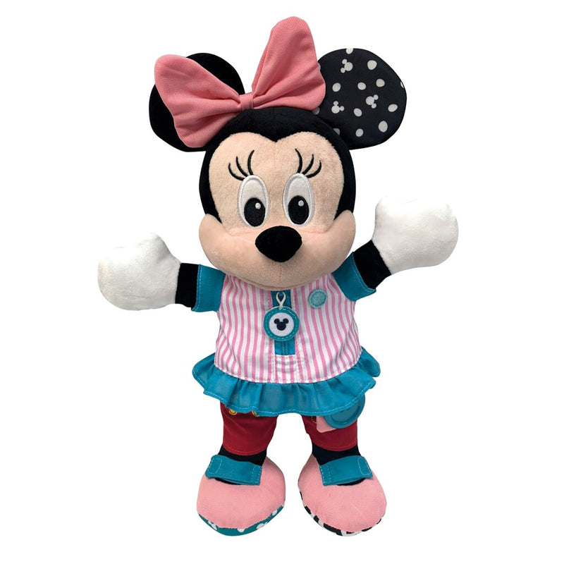 Laad de afbeelding in de Gallery-viewer, Clementoni Baby Disney Minnie Mouse Dress Up Knuffel
