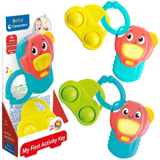 Clementoni Baby My First Activity Sleutel + Licht En Geluid