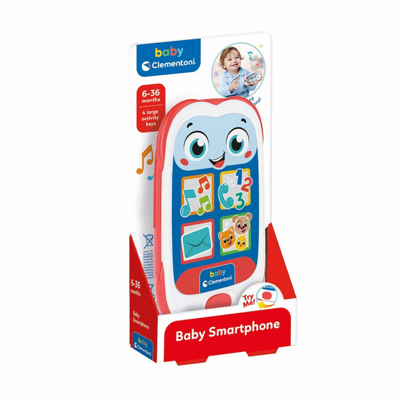 Laad de afbeelding in de Gallery-viewer, Clementoni Baby Smartphone + Licht En Geluid
