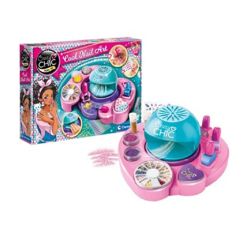 Laad de afbeelding in de Gallery-viewer, Clementoni Crazy Chic Cool Nail Art Nagelstudio
