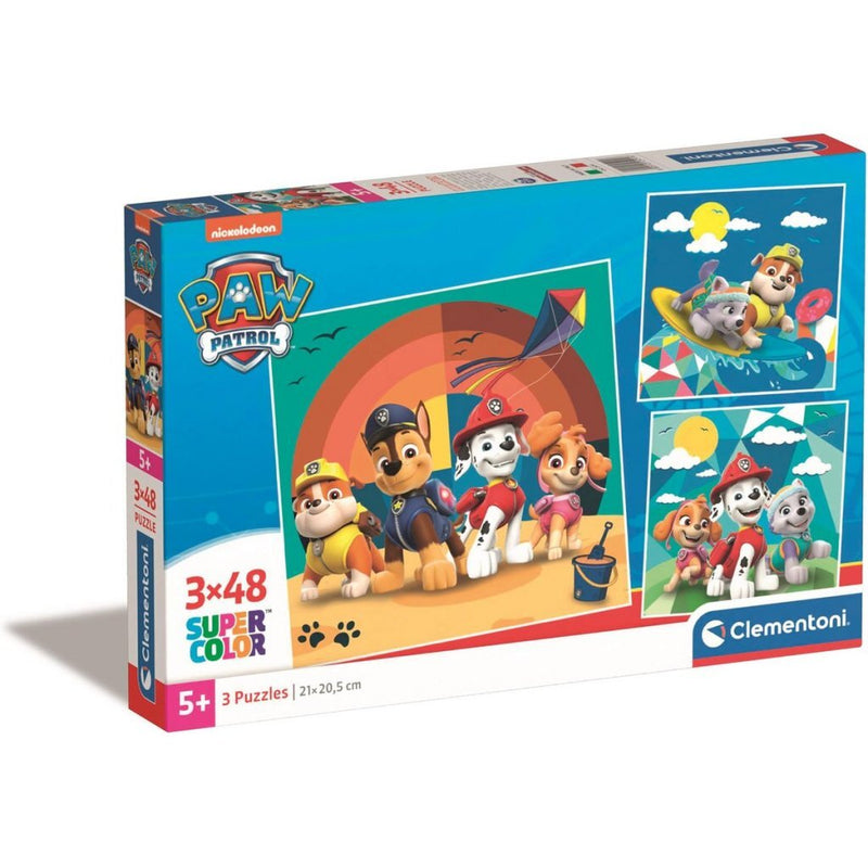 Laad de afbeelding in de Gallery-viewer, Clementoni Paw Patrol Puzzel 3X48 Stukjes
