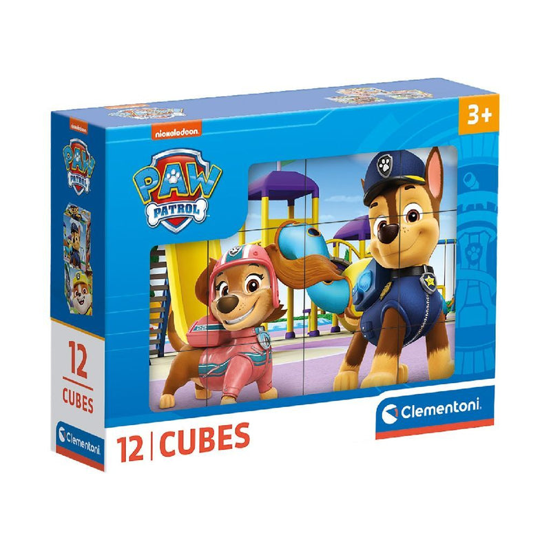 Laad de afbeelding in de Gallery-viewer, Clementoni Paw Patrol Blokpuzzel 12 Blokken
