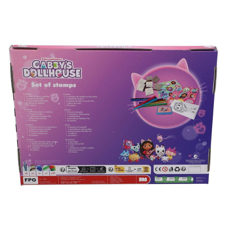 Laad de afbeelding in de Gallery-viewer, Gabby&#39;s Dollhouse Gabby&#039;S Dollhouse Stempeldoos
