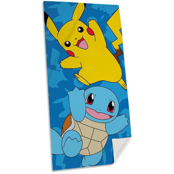 Pokemon Strandlaken 70X140 Cm Blauw/Geel