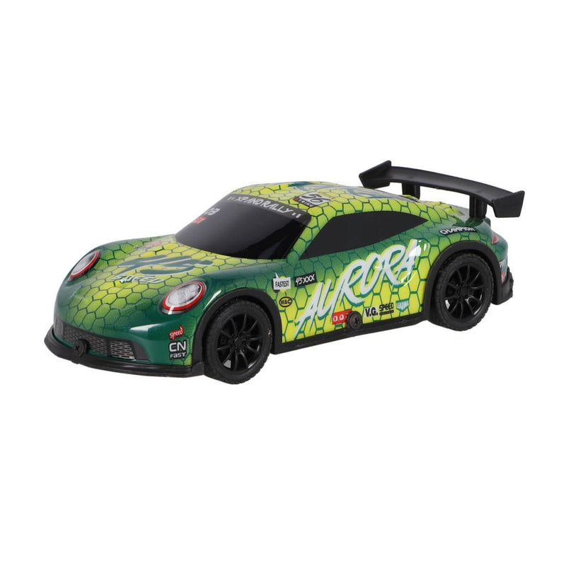 Laad de afbeelding in de Gallery-viewer, Overige Merken Speed Crazy Racer Thunder Raceauto 20 Cm + Licht En Geluid Assorti
