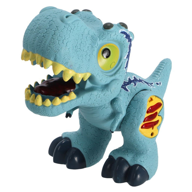 Laad de afbeelding in de Gallery-viewer, Dinobase Dino + Licht En Geluid Blauw
