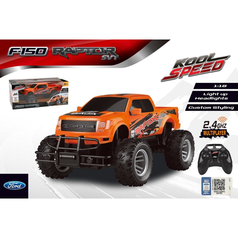 Laad de afbeelding in de Gallery-viewer, Kool Speed Rc Ford F150 Raptor 1:18 + Licht
