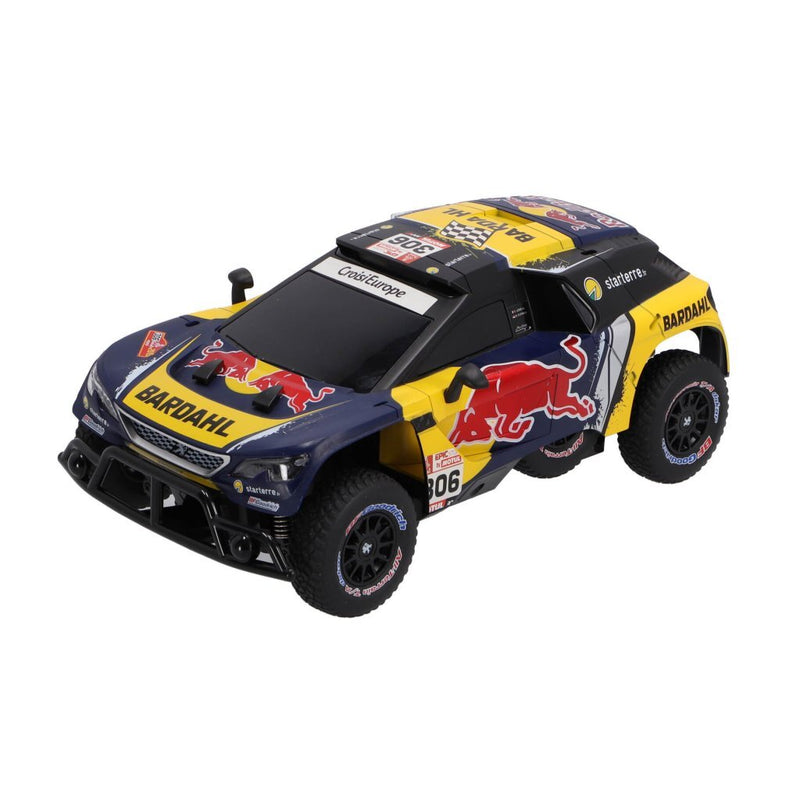 Laad de afbeelding in de Gallery-viewer, Overige Merken Rc Peugeot Red Bull Rallywagen 1:16
