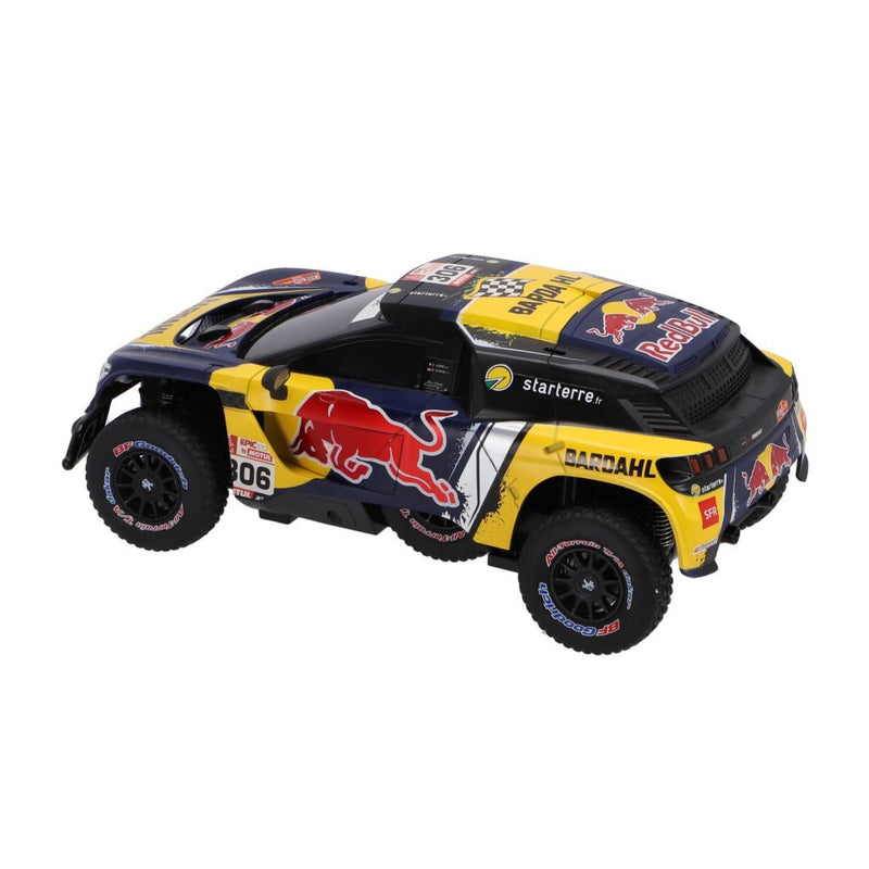 Laad de afbeelding in de Gallery-viewer, Overige Merken Rc Peugeot Red Bull Rallywagen 1:16
