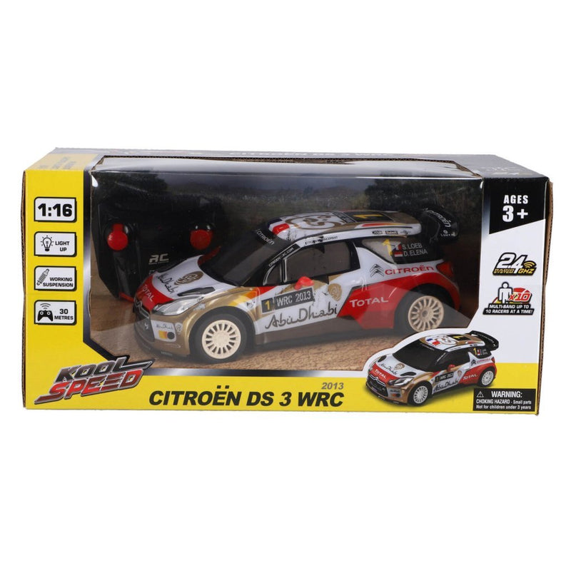 Laad de afbeelding in de Gallery-viewer, Kool Speed Rc Citro&Euml;N Ds 3 Wrc 1:16 + Licht
