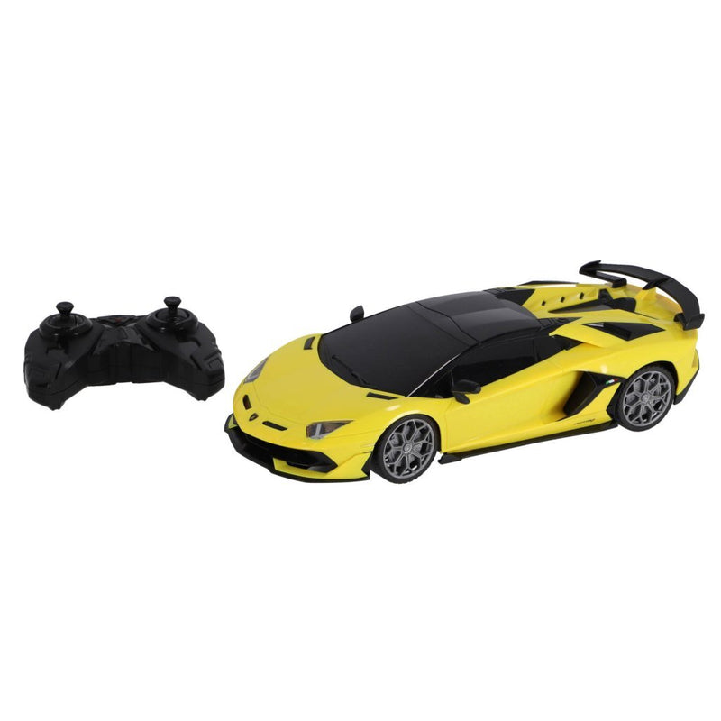 Laad de afbeelding in de Gallery-viewer, Kool Speed Rc Lamborghini Aventador Svj Roadster 1:16 + Licht Geel
