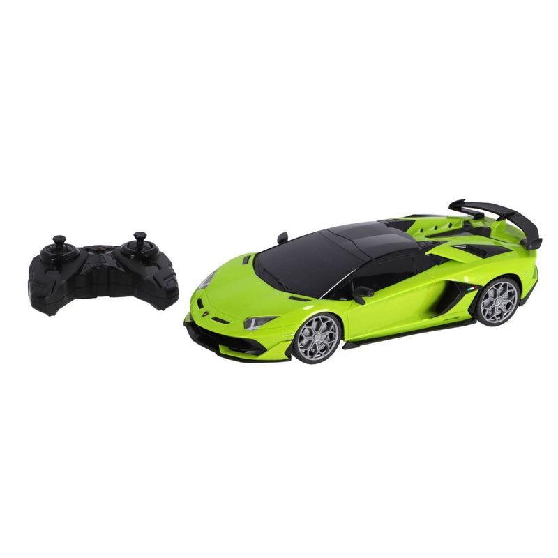 Laad de afbeelding in de Gallery-viewer, Kool Speed Rc Lamborghini Aventador Svj Roadster 1:16 + Licht Neon Groen
