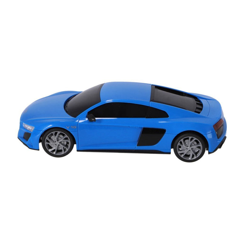 Laad de afbeelding in de Gallery-viewer, Kool Speed Rc Audi Audi R8 V10 Coup&Eacute; 1:16 + Licht Blauw
