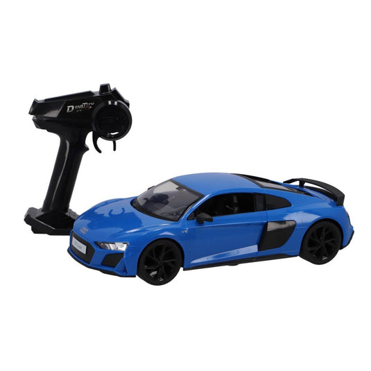 Overige Merken Rc Audi R8 CoupÉ 1:14 + Licht Blauw